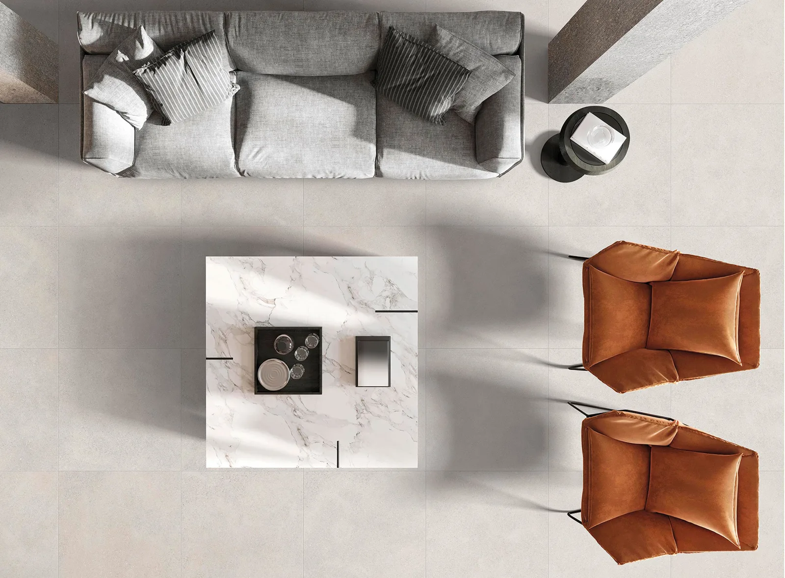 Ambientazione Ceramica Valsecchia Capital