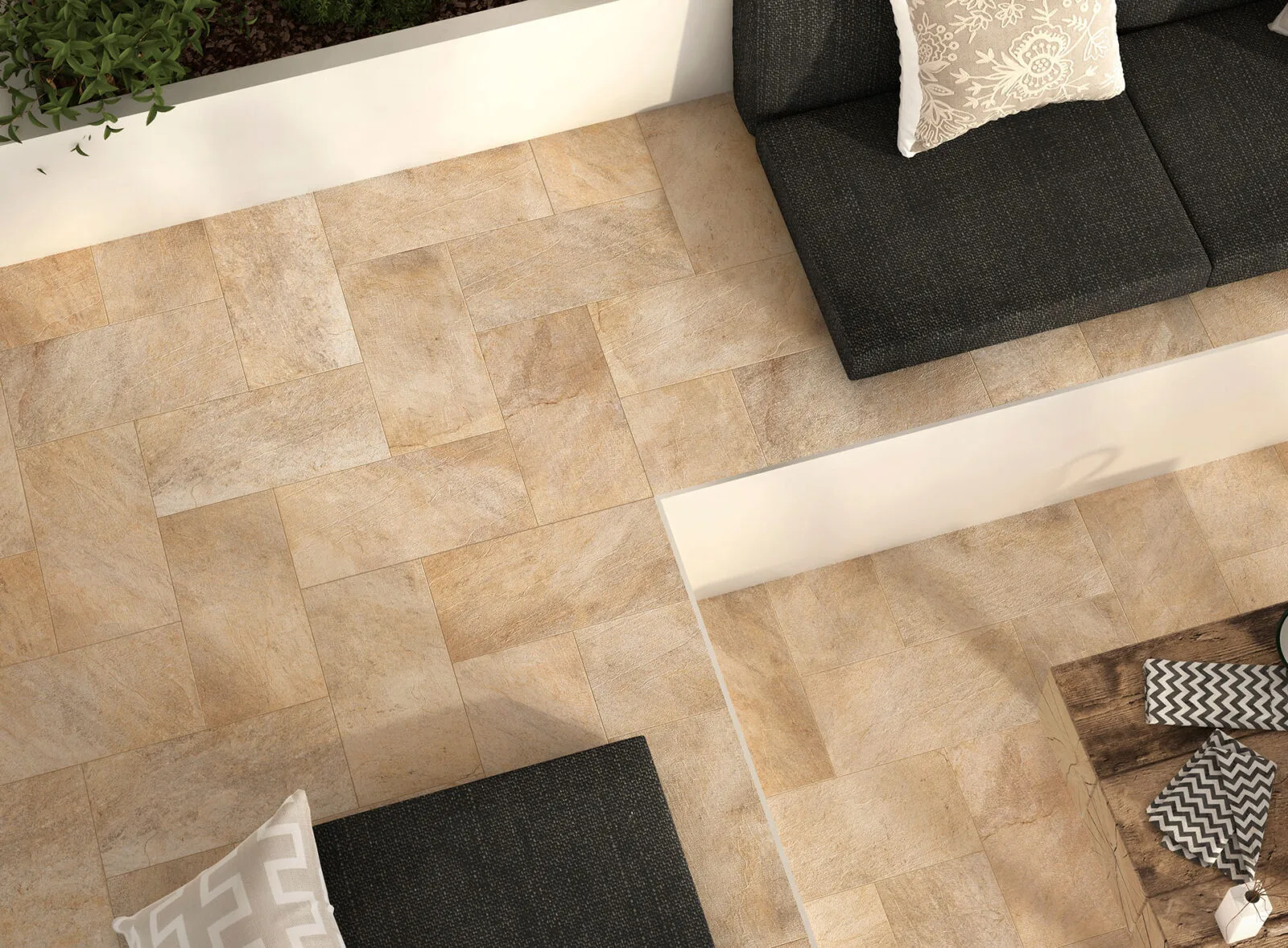 Seconda ambientazione Ceramica Valsecchia Lifestone