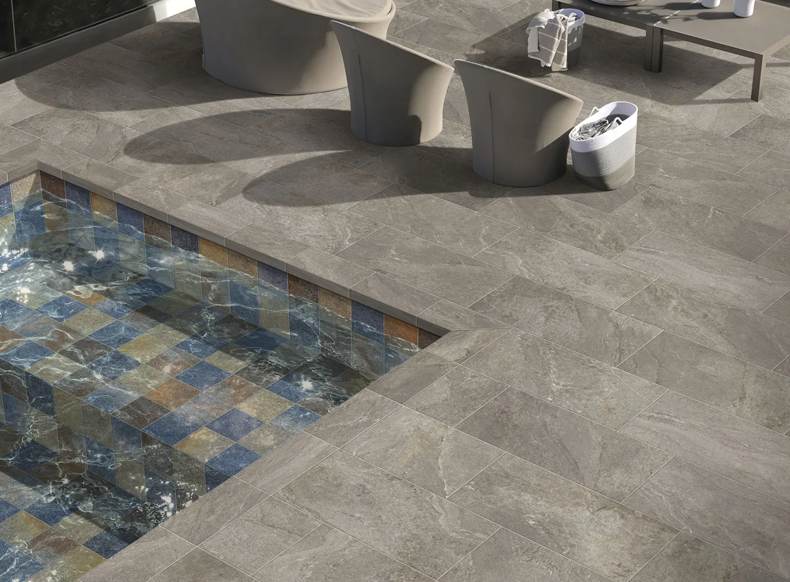Seconda ambientazione Ceramica Valsecchia Quarz