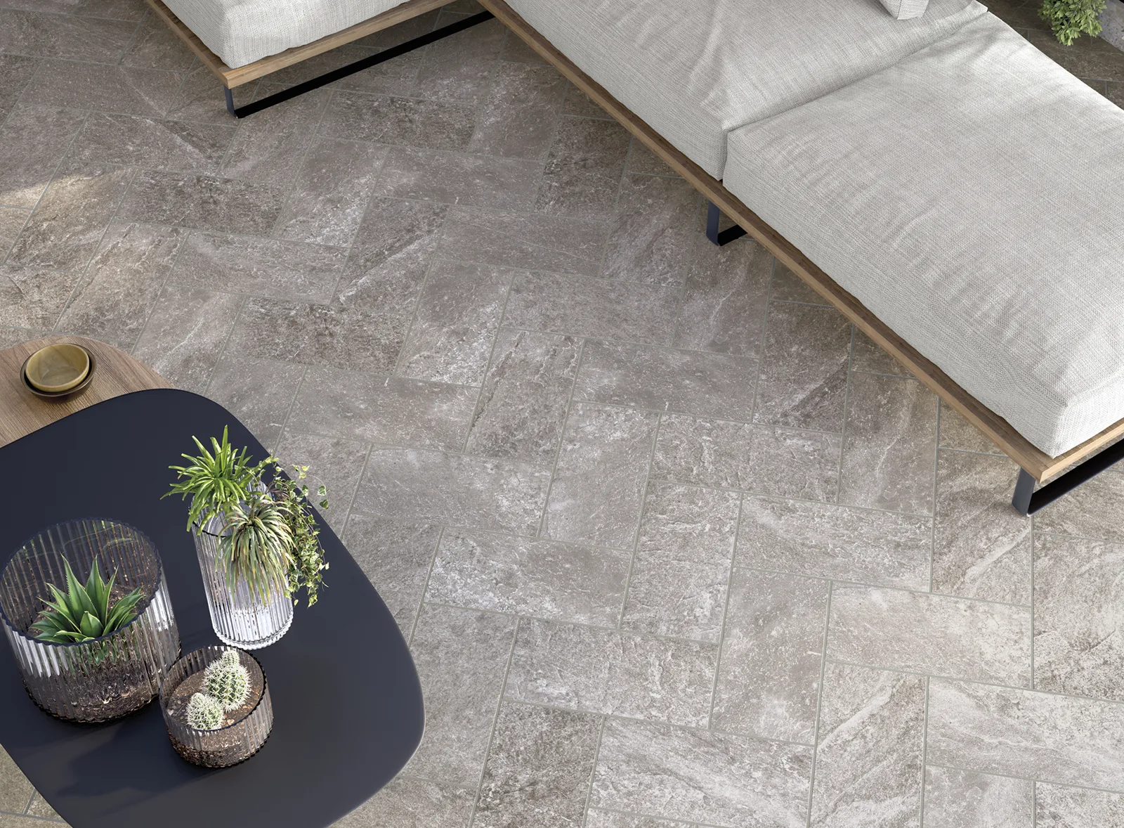 Seconda ambientazione Ceramica Valsecchia Space