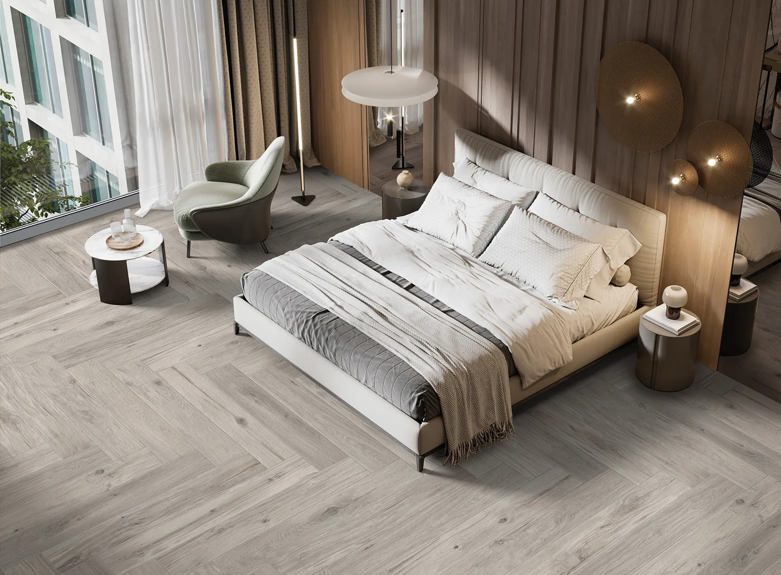 Seconda ambientazione Ceramica Valsecchia Springwood