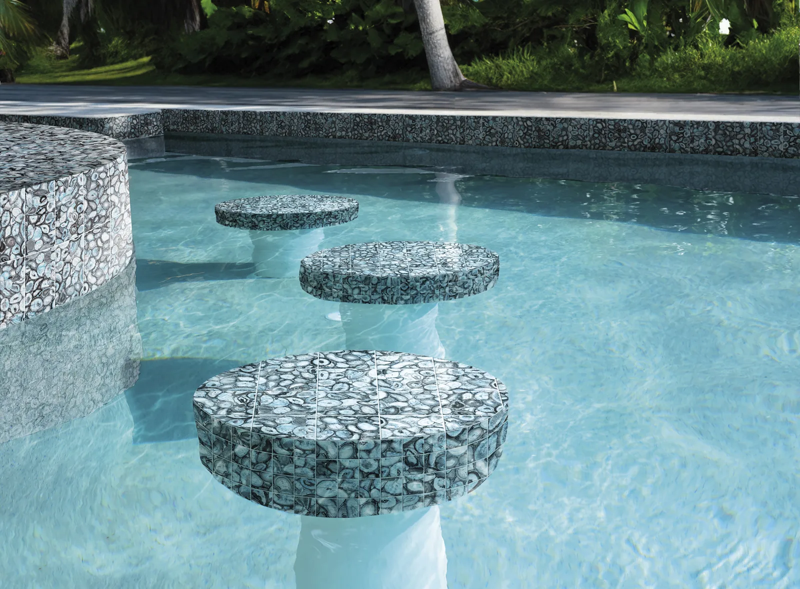Ambientazione Ceramica Valsecchia Swimming Sea