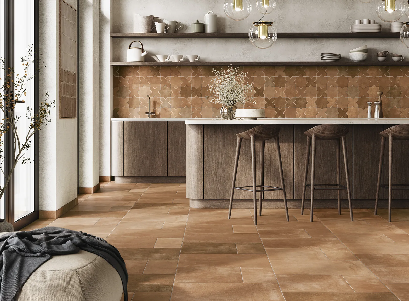 Seconda ambientazione Ceramica Valsecchia Texas