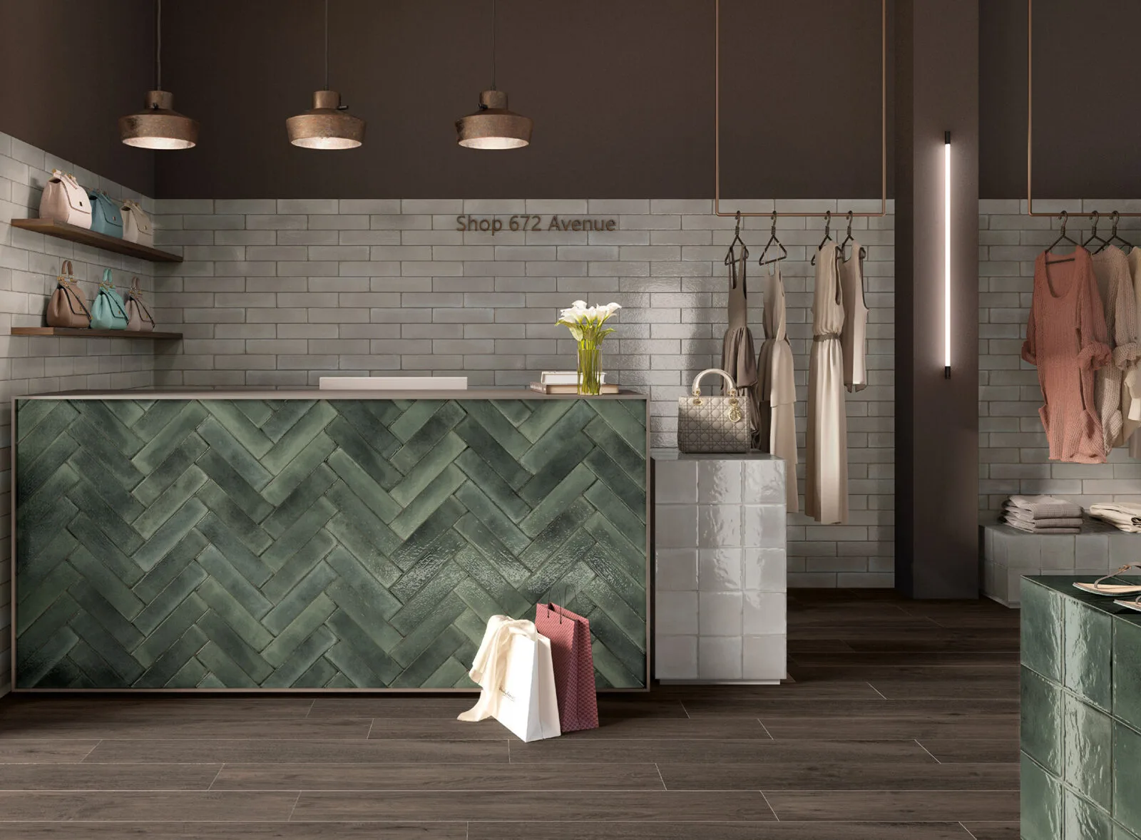 Ambientazione Ceramica Valsecchia Uptown