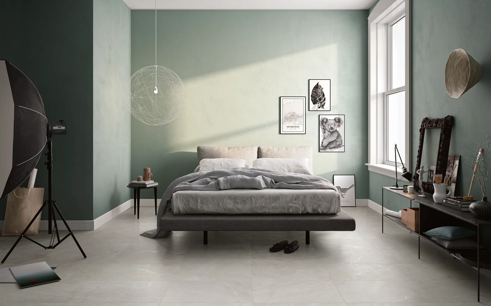 Ambiente Blue Savoy White di Imola Ceramica