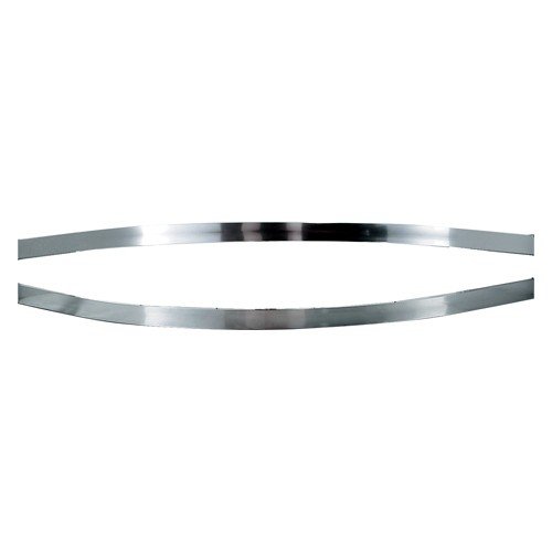 SET PROFILI FLAT INFERIORE + SUPERIORE X BOX SEMICIRCOLARE — Misura: 78÷80