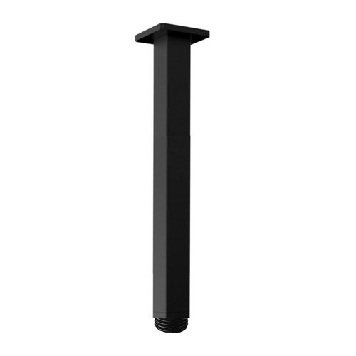 BRACCIO DOCCIA VERTICALE G0046 QUADRO — Misura: 400 mm · Colore: NERO OPACO