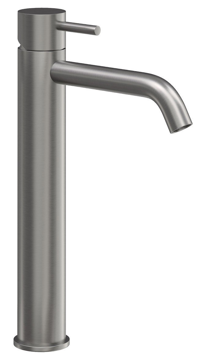 MISC. LAVABO D'ARREDO KUBE Ø45 INOX SPAZZOLATO