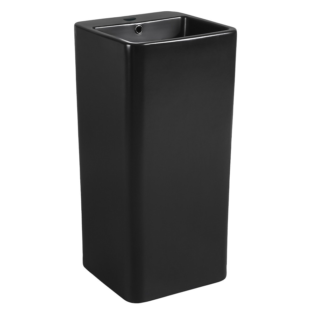 LAVABO PLUS B169 A PAVIMENTO — Colore: NERO OPACO