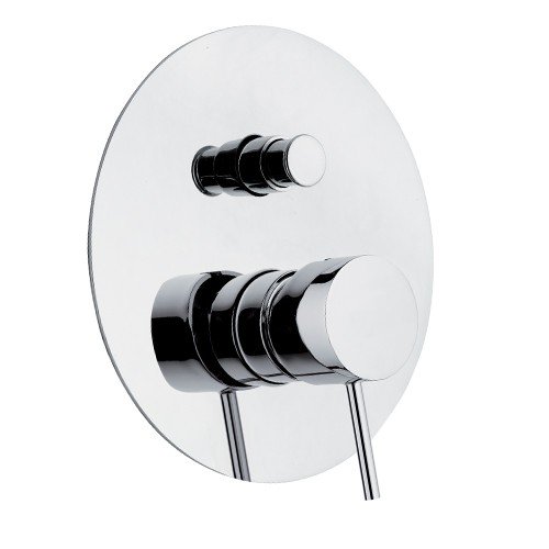 MISC. INCASSO DOCCIA 2 VIE SLIM CROMO