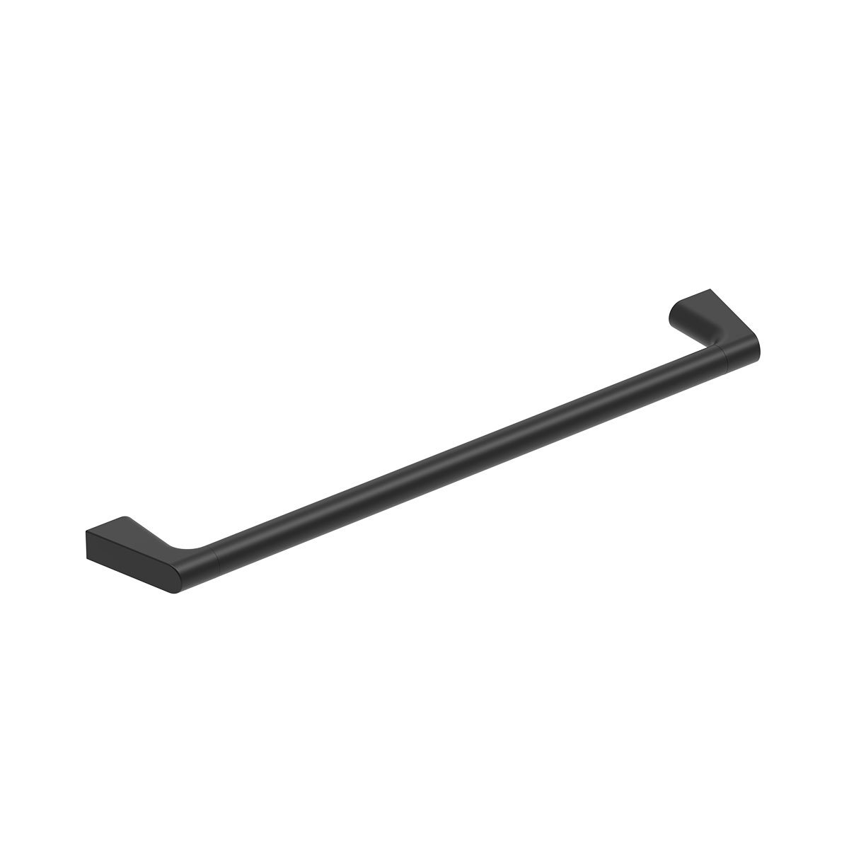 PORTA ASCIUGAMANI SENSE — Colore: NERO OPACO · Misura: 45 CM