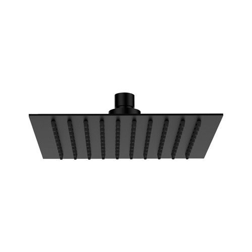 SOFFIONE DOCCIA LIFE QUADRO NERO OPACO — Misura: 250x250