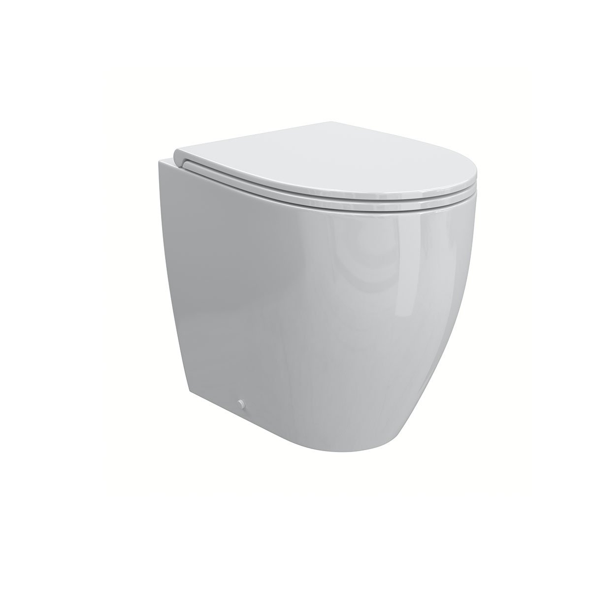 VASO FILO PARETE ALEXIA RIMEX BIANCO LUCIDO