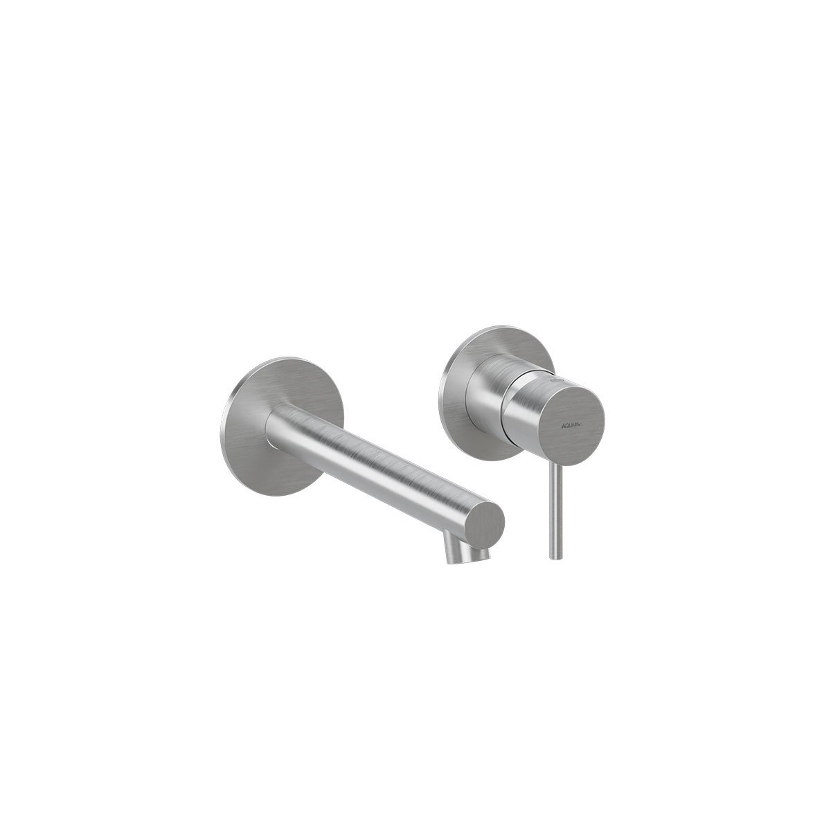 MISC. LAVABO INCASSO 2 PIASTRE SLIM VISUAL INOX