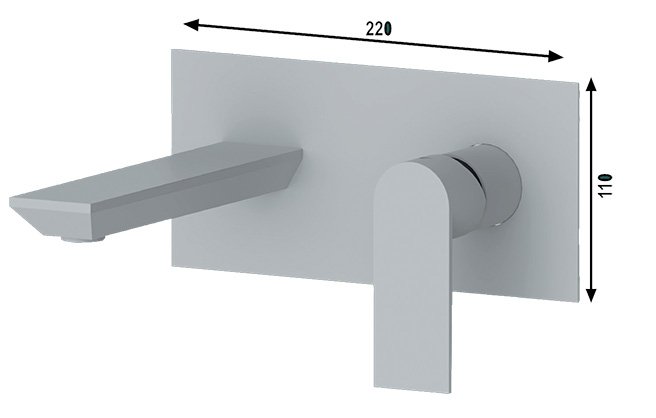 MISC. LAVABO INCASSO EVEN BIANCO OPACO